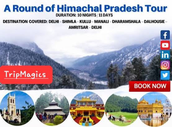 Himachal (Shimla&Manali) Tour  10 Nights 11 Days